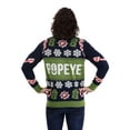 thumbnail image 3 of Popeye Ugly Christmas Sweater for Adults, 3 of 9