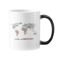 thumbnail image 1 of Global Map Country Geography Wordcloud Mug Changing Color Cup Morphing Heat Sensitive 12oz, 1 of 3