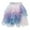 1Multicolour2173, variant on XAOFW Girls Skirts Tiered Asymmetric Hem Year Round Ball Gown Mesh Fashionable Cozy Club Party Skirt