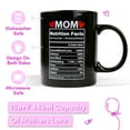 thumbnail image 4 of Light Autumn Mom Mug - Christmas/Birthday Gift from Daughter - 15oz Ceramic Cup - Black, 4 of 7
