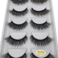 thumbnail image 2 of 5/3 pares de pestañas de maquillaje suaves y esponjosas pestañas postizas dramáticas 3d pestañas de visón extensión de pestañas maquillaje 3d cilios faux cils Tan Jianjun  unisex, 2 of 2