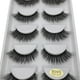 thumbnail image 2 of 5/3 pares de pestañas de maquillaje suaves y esponjosas pestañas postizas dramáticas 3d pestañas de visón extensión de pestañas maquillaje 3d cilios faux cils Tan Jianjun  unisex, 2 of 2