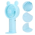 thumbnail image 4 of Mini Handheld Fan, Plastic Portable Handheld Fan 1200mAh Battery  For Outdoor Blue, 4 of 8