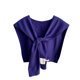 thumbnail image 1 of Bufandas de mujer de color liso de punto para exteriores, chal de invierno con cuello falso, bufanda decorativa Kangshi para el regazo y los hombros, bufanda para mujer, 1 of 1