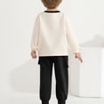 thumbnail image 2 of GYRATEDREAM Toddler Boy Clothes Set Long Sleeve Sweatshirt and Pants Fall Winter Outfits 2T 3T 4T 5T 6T, 2 of 9