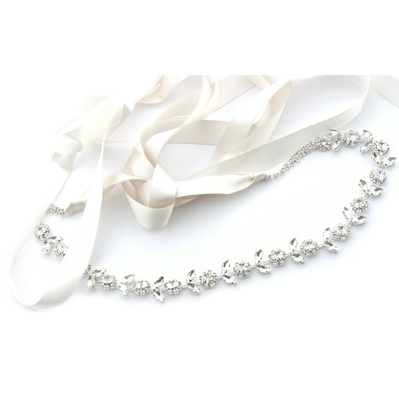 Wedding Sash Bridal Belts Simple Classic Ribbon Sash for Dress