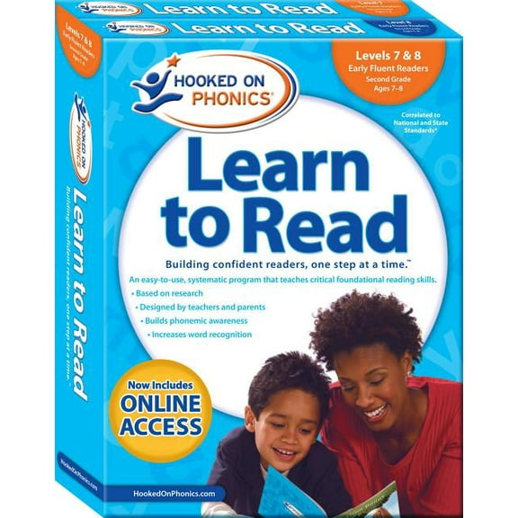 Learn to Read Complete Sets Hooked on Phonics Learn to Read - Levels 7&8 Complete: Early Fluent Readers (Second Grade Ages 7-8), Book 4, (Paperback)