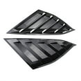 thumbnail image 4 of 1 Pair Car Rear Quarter Window Louver Spoiler Scoops Panel Air Vent Shutter Blinds  Honda Accord 2018 2019 2020 2021, 4 of 7
