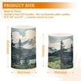 thumbnail image 6 of Yayeee Flameless Candles with Remote Flickering Battery Operated Multi Color Changing, Watercolor Mountatin, 6 of 7