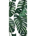 thumbnail image 2 of CafePress - Monstera Leaves Pattern - Large Beach Towel, Soft 30"x60" Towel with Unique Design, 2 of 3