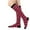BB02_Hot Pink, variant on Resicozy Striped Knee High Socks for Women Knee Socks Tube Socks Athletic Socks Long Socks Knee High Stockings Pink
