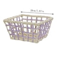 thumbnail image 3 of LEHOZIHEQ Extra Large Wicker Baskets with Handles, Hyacinth Basket, Baskets for Organizing, Water Hyacinth Storage Basket, Wicker Storage Baskets for Shelves, Woven Baskets, 3 of 7