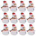 thumbnail image 1 of Paquete de tarjetas de papel de Piruleta de pingüino de Santa Claus, pastel de dulces DIY, envoltura de Chocolate, regalo de decoración de fiesta de Navidad y Año Nuevo, 1 of 4