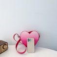 thumbnail image 3 of Bolso con forma de corazón de PU para mujer, bolso Hobo elegante, bolso de hombro a la moda, bolso bandolera estético, 3 of 9