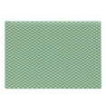 thumbnail image 1 of Geometric Cutting Board, Bicolour Design Gingham Pattern with Little and Striped Squares, Decorative Tempered Glass Cutting and Serving Board, in 3 Sizes, by Ambesonne, 1 of 2