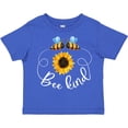 thumbnail image 3 of Inktastic Bee Kind Bees and Sunflower Boys or Girls Toddler T-Shirt, 3 of 5