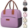 thumbnail image 1 of Bolsa de almuerzo HOTOR resistente al desgaste, aislada, 10L, morada, para adulto, 1 of 2