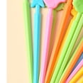 thumbnail image 2 of Oubit Plastic Fruit Fork,50 PCS Home Cartoon Home Cartoon Fruit Fork Children Fruit Fork Set Stylish and Modern, 2 of 9