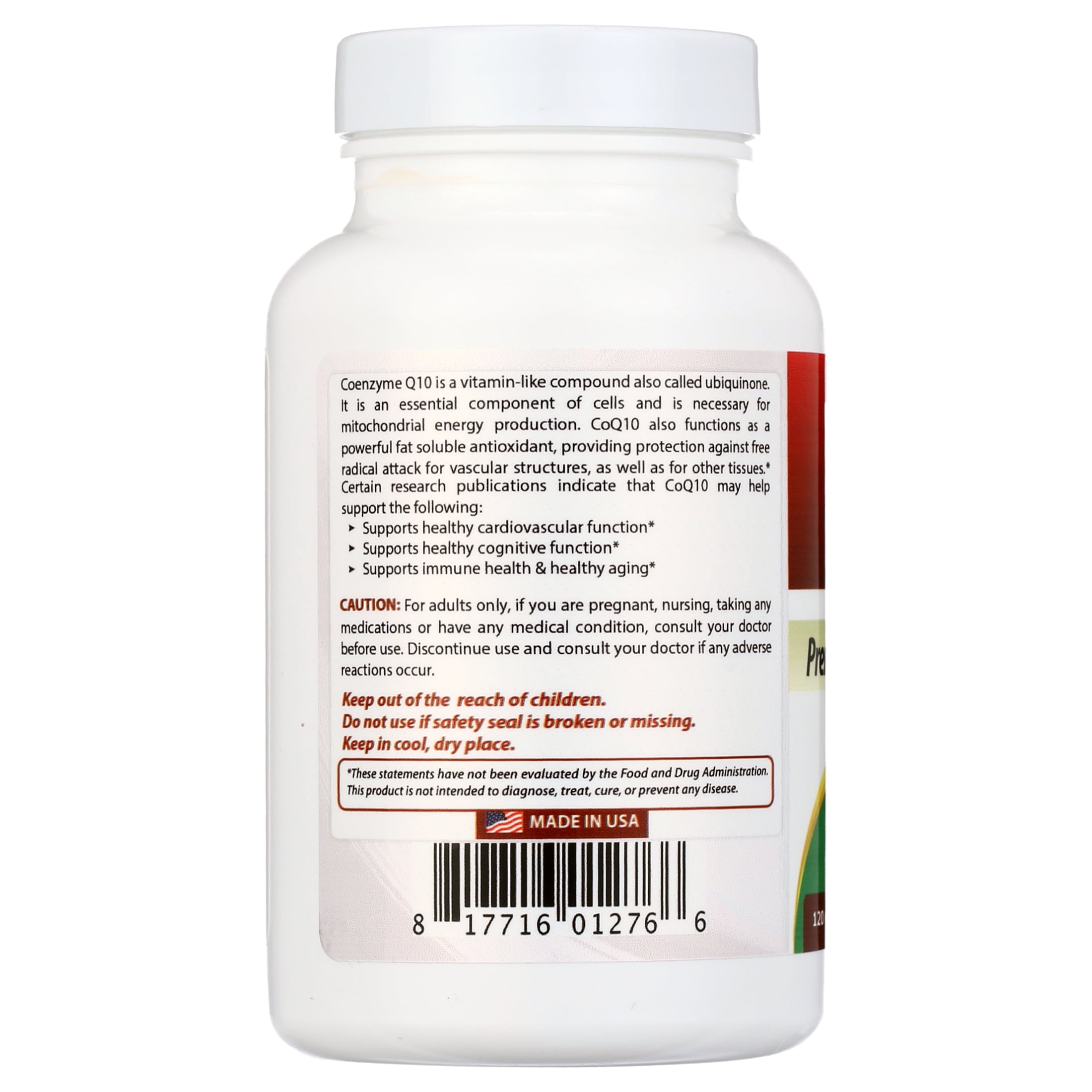 2 Pack Best Naturals CoQ10 100 mg 120 Capsules | Supports Cardiovascular Health