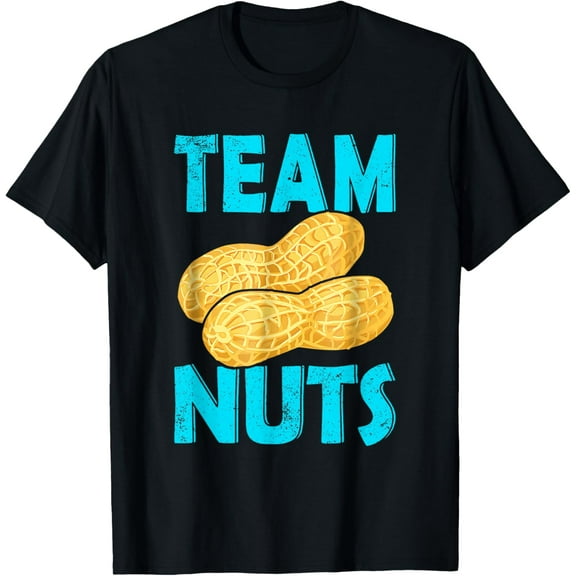 Gender reveal team nuts boy matching family T-Shirt
