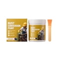 thumbnail image 2 of Metal Refinishing Coating, Paint for Metal Surfaces, Rust Reformer Paint, Metal Rust Remover, Rust Oleum Rust Reformer, 300G No-Sanding Rust Conversion Paint with 1Pc Brush, Works, 2 of 9