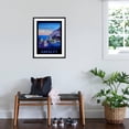 thumbnail image 3 of Art.com Amazing Amalfi Coast At Sunset - Retro Poster II Art Print by Markus Bleichner, Black Frame Wall Art, 23" x 29", 3 of 5