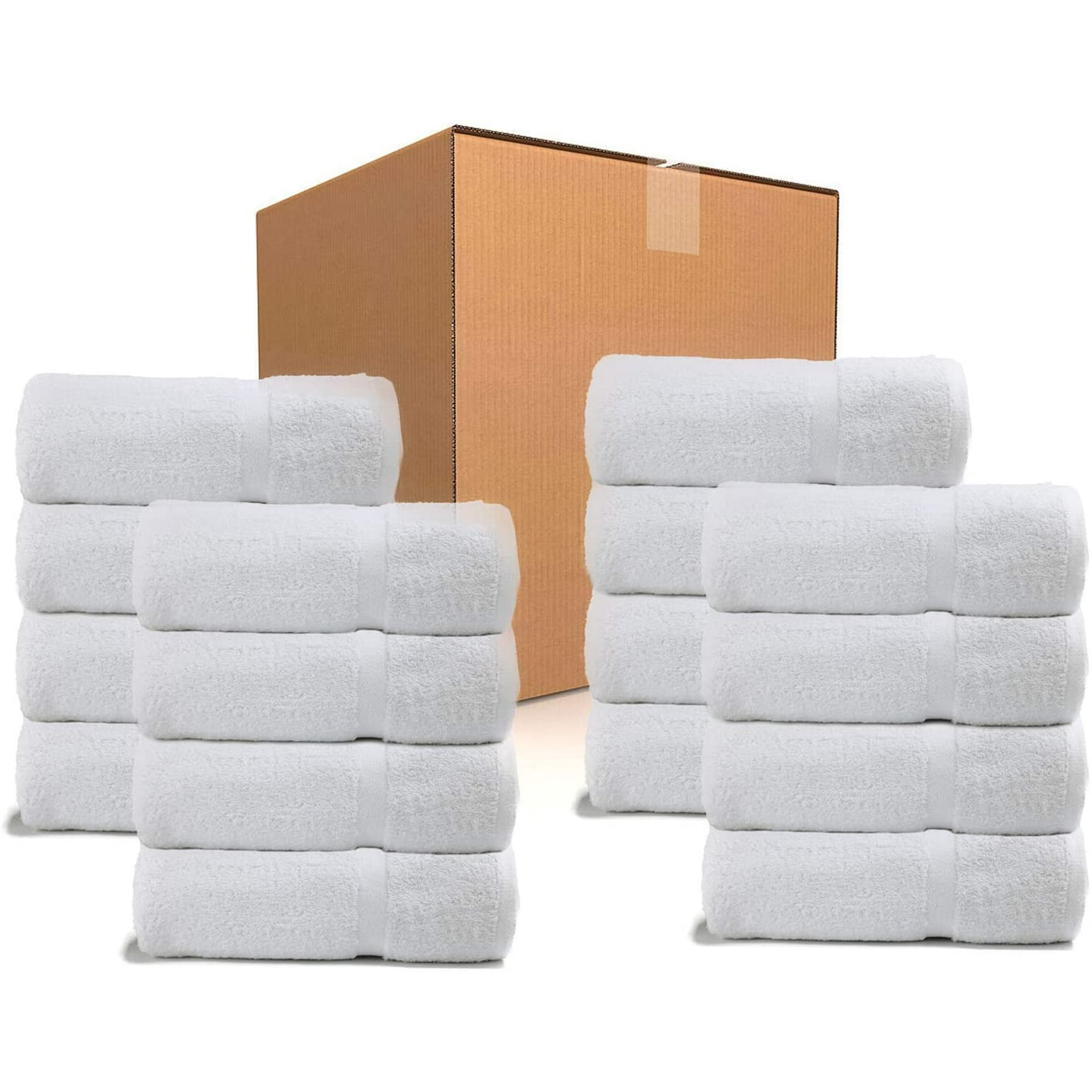 Canadian Linen Economy Deluxe Bath Towel Bulk Wholesale 48 Pieces 24 X 48 Inches Walmart Canada