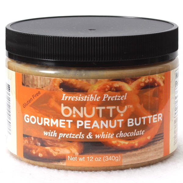 bNutty Irresistible Pretzel Artisan Peanut Butter, 12 oz