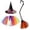 /c41Multicolour36, variant on JCCXIN Child Toddler Girls Witch Halloween Outfits Dress-Up Party Clothes Bowknot Tutu Skirt With Hat Broomstick 3 PC Set Trick Or Treat School Carnival Eye-Catching Outfit Sets,Dark Purple,6-8 Years