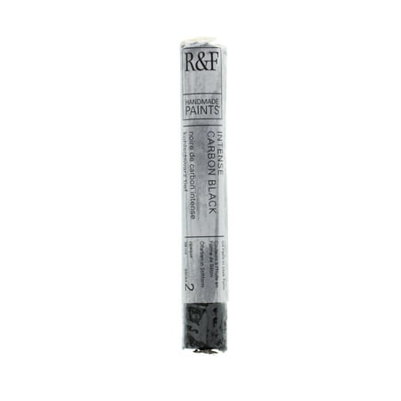 UPC: 0836943005266 | R&F Handmade Paints Pigment Stick 38ml Intense Carbon Black