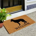 thumbnail image 2 of Calloway Mills German Shepherd Outdoor Doormat 17" x 29", 2 of 2