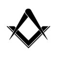 thumbnail image 1 of Freemasonry Sticker Decal Die Cut - Self Adhesive Vinyl - Weatherproof - Made in USA - Many Color and Sizes - freemasons masonic square and compass, 1 of 6