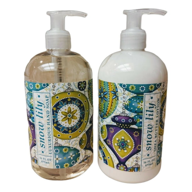 Greenwich Bay Trading Company Winterfield 16oz Hand Soap - Holiday Collection, Chocolate Scent With Shea & Cocoa Butter
