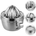 thumbnail image 2 of 2025 Manual citrus juicer, stainless steel citrus juicer for lemons, oranges and grapefruits, dishwasher safe, 2 of 5