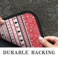 thumbnail image 6 of Red Christmas Striped Pattern Door Rugs,Washable Non Slip Door Mats Indoor,Decorative Door Mats,Entry Mat Indoor for Entrance,Bedroom,Kitchen,Bathroom,30"x17", 6 of 6