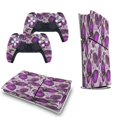 thumbnail image 5 of Complex, Purple, Butterfly PS5/PS5 Slim Digital Disc Skin Sticker For Console And Controller Skins, 5 of 7