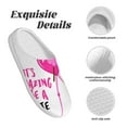 thumbnail image 5 of KLL It'S Flamazing To Be A Pirate Pattern Adult Unisex Cozy Slippers,Fuzzy Slip-on Slippers TPR Sole Slippers Comfort Plush Home Footwear for Indoor & Outdoor-11, 5 of 7