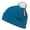 Teal/White, variant on Everest Pom Pom Beanies, Teal/White