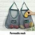 thumbnail image 4 of Portable Hanging Storage Mesh Bags for Food Fruit and Vegetable, 4 of 5