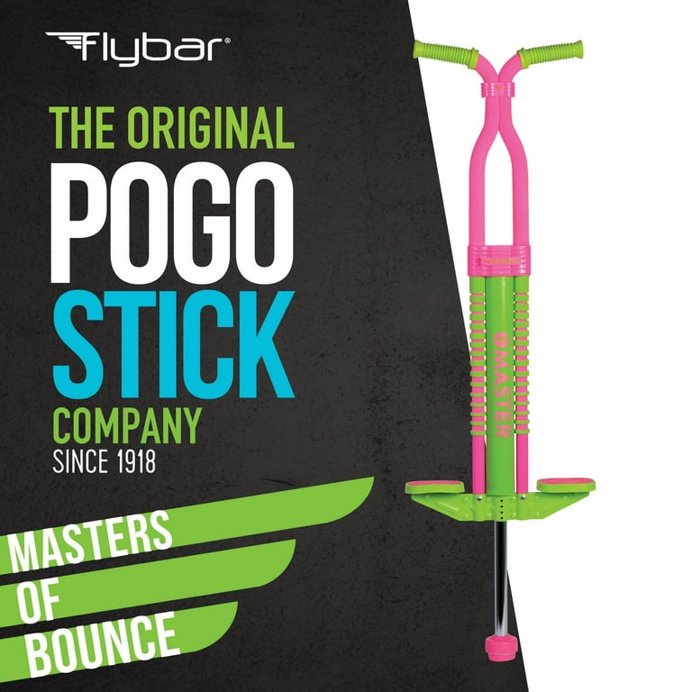 【良品✨】ホッピング Flybar フライバー BL Master pogo Master Pogo Stick - Black Lightning - A2Z Science & Learning