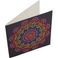 thumbnail image 3 of Craft Buddy 18cm DIY Crystal Art / Diamond Painting Card Kit - Purple Mandala, 3 of 4