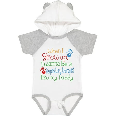 

Inktastic Respiratory Therapist Like Daddy Gift Baby Boy or Baby Girl Bodysuit
