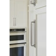 thumbnail image 2 of Amerock Ladera 7-9/16 inch (192mm) Center-to-Center Rectangle Polished Nickel Cabinet Pull Backplate, 2 of 6