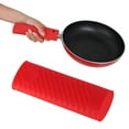 thumbnail image 2 of Insulation Sleeve*3Pcs Clearance! (Red, Orange, Green) Silicone Pot Handle Cover Heat Insulation, Non-Slip, Anti-Scalding Pot Handle Cover Silicone Pot Ear Clip Cover Flame Retardant High, 2 of 4