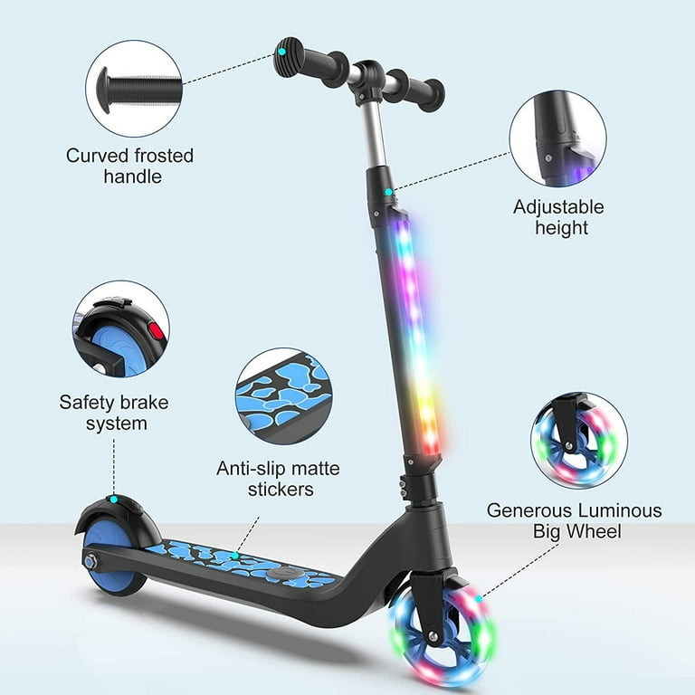 LIEAGLE Kids & Teens Electric Scooter, 80W Adjustable Height LIEAGLE Kids & Teens Electric Scooter, 80W Adjustable Height