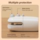 thumbnail image 4 of Mini sellador de bolsas,Actualización 2 en 1 Sellador de bolsas de alimentos recargable por USB,Herramienta de sellado térmico de máquina de sellado,de vacío de calor portátil de mano para bolsas, 4 of 5
