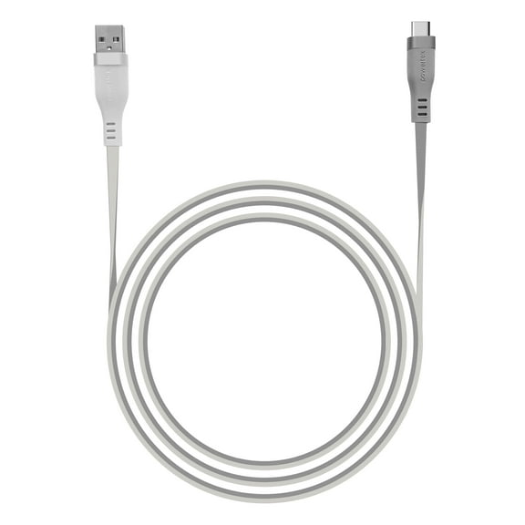 Liquipel Powertek Two Tone USB-A to USB-C - White