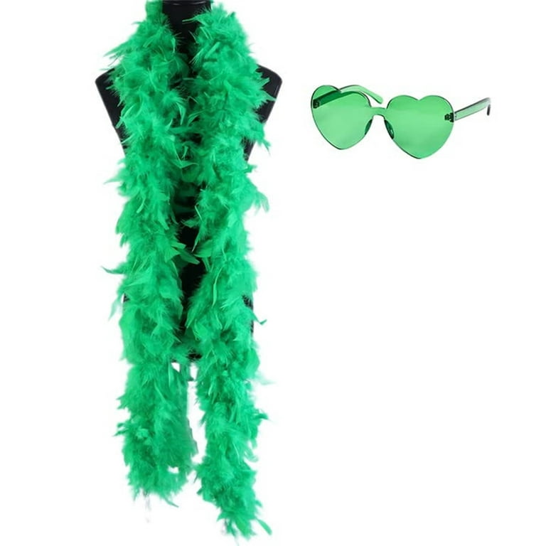 Colorful Feather Boas, 6.6ft Feather Boa for Women for Dancing
