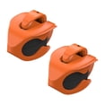 thumbnail image 4 of S SERENABLE 2 Pieces Rod Holders Clips Pole Clamps Adjustable Easy to Store Accessories Practical Organizing Rod Clips Fish Poles Holders Orange, 4 of 9