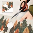 thumbnail image 6 of Yayeee Faucet Mat for Kitchen Sink 14.7" Diatomite Long Splash Guard Pad, Brown Christmas Trees, 6 of 7